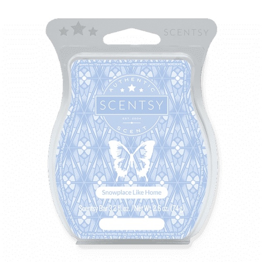 Scentsy Snowplace Like Home Wax Bar *DISCONTINUED*